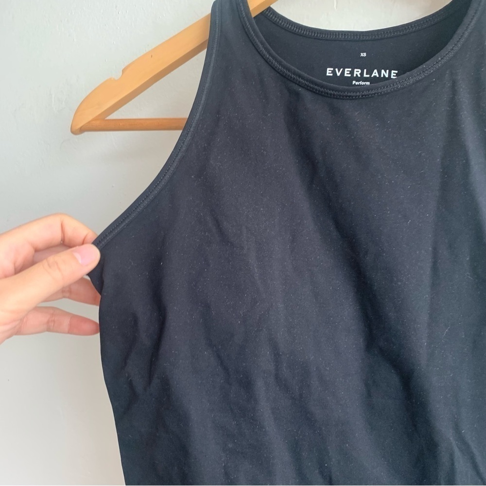 New Everlane The Perform Tank in Black Size XS - Picture 4 of 8